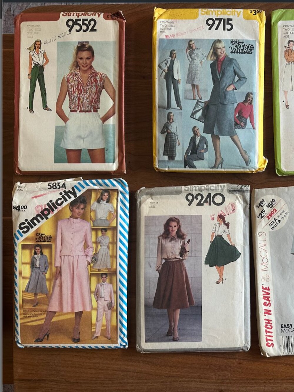 Vintage Sewing Pattern Bundle | Simplicity, McCall’s & Butterick | 13 Patterns